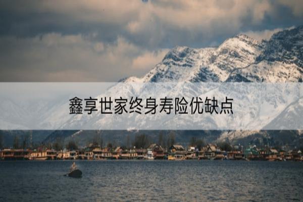 鑫享世家终身寿险优缺点