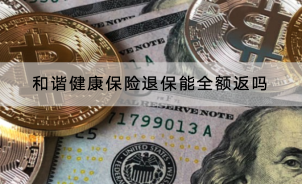 和谐健康保险退保能全额返吗?退保怎么退？